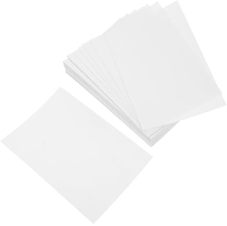 Selbstklebende Fotolaminierfolien 100 Stück PVC Mattiert Klar für Bilder