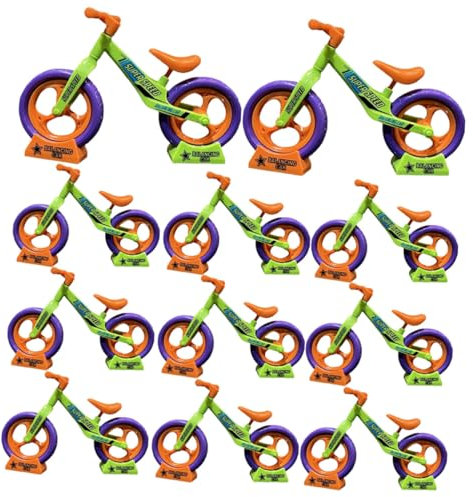 ibasenice 12St Karotten-Balance-Auto Wagen Roller Balance kinderfahrrad laufrad Fahrradspielzeug zusammenbauen Bauen Sie EIN Fahrradspielzeug für zusammen Plastik