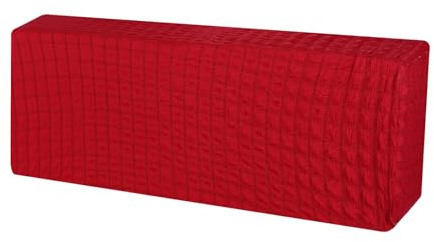 PATIKIL 34,6 Klimaanlagenabdeckung, Innen-AC-Abdeckung Gestrickte Staubschutzabdeckungen für wandmontierte Split-Klimaanlagen, Rot