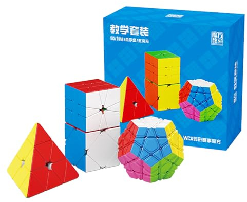 Moyu SQ1 Mega Pyraminx Skewb pädagogisches Zauberwürfel-Set