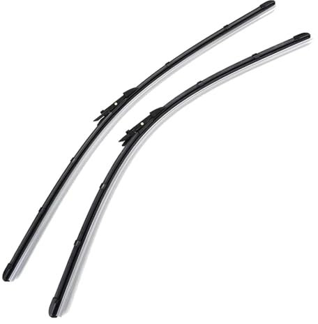 BTSWXH Escobillas limpiaparabrisas Delanteras para BMW 5 Series E60 E61 6 Series E63 E64 2010 2009 2008 2007 2006 2005 2004 03