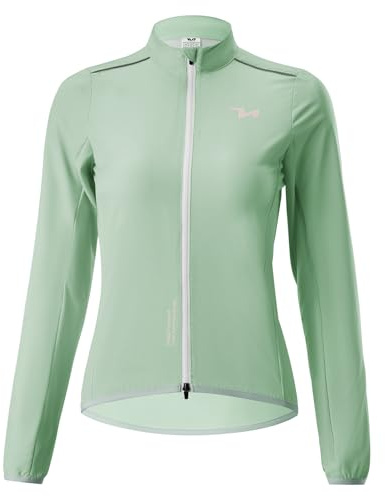 ROCKBROS TVI Fahrradjacke Radjacke Windbreaker für Damen | Atmungsaktiv, Leicht, für Laufen Pendeln Wandern Camping Outdoor-Sport