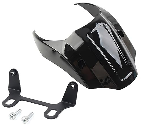 SIKUAI Motorradzubehör Glänzend Schwarz Scheinwerfer Verkleidung Abdeckung Windschutzscheibe Wind n Für Breakout FXBR FXBRS 15-23
