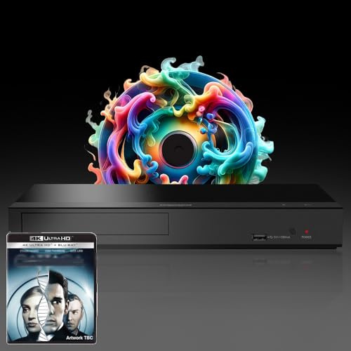 MULTIREGION Blu-ray Player Compatible with Panasonic DP-UB159 MultiRegion Blu-ray Region A, B & C - DVD Regions 1-8 - Bundle Including Gatt. 4K UHD Disc