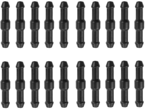 MUNZE Lave Glace Voiture, 20 Pièces Connecteurs De Tuyau, Tuyau De Système Universel 29Mm, Adaptateur Anti-Éclaboussures, Tuyau Isolant D'Aspiration