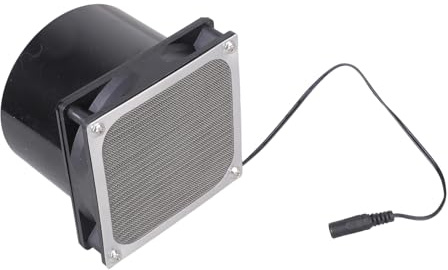 120mm 12V Exhaust Fan with 117mm Air Duct Blower for Ventilation in Craft Workshops and 3D Printer Enclosures Exhaust for Welding