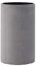 blomus 65625 COLUNA Vase S aus Polystone, dunkelgrau, puristische Beton-Optik, dekorative Vase in moderner Optik, hohe Tischdeko, exklusives Wohnaccessoire (H / B / T: 20 x 12 x 12 cm, 1,25 Kg)
