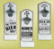 GILDE Wand - Bierflaschenöffner mit witzigem Spruch MDF 30x10cm Geschenk Dekoration (Bier kalt Stellen.)