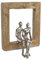 Moritz Skulptur Rahmen Gemeinsam was kommt I Zusammen sein I 22 x 3 x 25 cm | Rahmen zum Aufhängen I I Mangoholz Holz Deko Figuren I Wohnzimmer Dekoration I Wand Deko I Skulpturen Deko modern