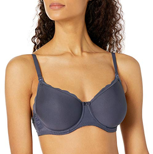 Freya Women's Pure Sculpt Molded Nursing Bra, Slate, 34DD
