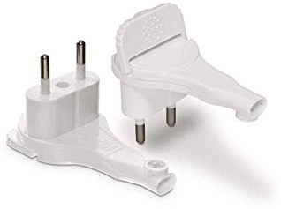 Winkelstecker Schukostecker Flachstecker 230V 16A IP20 extra flach mit Klappgriff