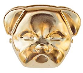 Suck UK Bulldoggen-Klemme, robuste große Clips, Büroklammer, Allzweck-Metall-Clip, Messing-Finish, große Krokodilklemmen, faltbare Clips, starker Griff