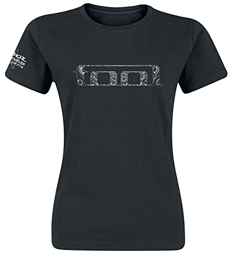 Tool Eyes Logo Frauen T-Shirt schwarz
