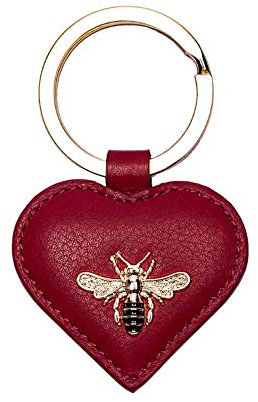 Mala Leather Biene-Schlüsselanhänger aus Leder