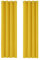 Deconovo Blickdicht Gardinen mit Ösen für Schlafzimmer Thermogardine Kälteschutz Vorhang Blickdicht, 229x117cm(HöhexBreite), Senfgelb, 2er Set