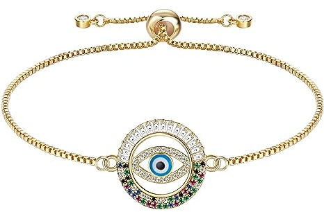 KALVICA Evil Eye Bracelets gold ground
