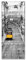 banjado® Wandgarderobe aus Echtglas/Design Garderobe 50 x 125 cm groß/Flurgarderobe mit 7 Haken/Beschreibbares Garderobenpaneel Motiv Lissabon