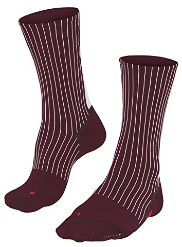 FALKE Unisex BC Impulse Reflect Fahrradsocken schnelltrocknendes atmungsaktives nachhaltiges Funktionsmaterial ultraleichte Polsterung Rennradsocken antiblasen gegen Taubheitsgefühle vegan 1 Paar | mit stimulierendem Netzgestrick zur Vermeidung von Taubheitsgefühlen