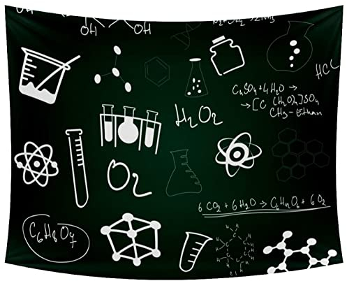 Personalisierter Wandteppich, Wandbehang für Schlafzimmer, Heimdekoration, Schule, Unterricht, Tafel