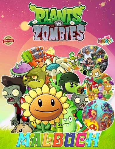 Pla.nts Zom.bies Malbuch: 50+ Illustrationen zum Ausmalen