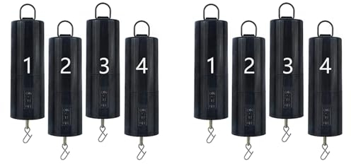 Asinfter 8 Stück Motor zum Aufhängen Display Motor Batteriebetrieben Drehmotor Mehrzweck für Dekor