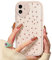 NITITOP Kompatibel mit iPhone 11 Hülle Niedliches Design mit Blumenund Herz-Muster Liebevoll Gestaltet für Damen und Mädchen Weiches Silikon Stoßfestes - kleine Liebe