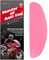 XII WY - Protection universelle pour casque de moto - Film anti-buée - UV400 - Polarisé - Couleur rose - Insert de lentille de visière - Anti-buée - 9,5 cm x 25 cm
