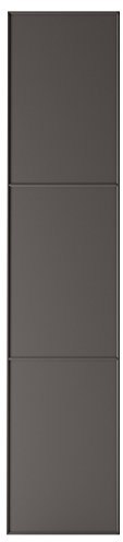MERÅKER Tür mit Scharnieren, 50 x 229 cm, Dunkelgrau