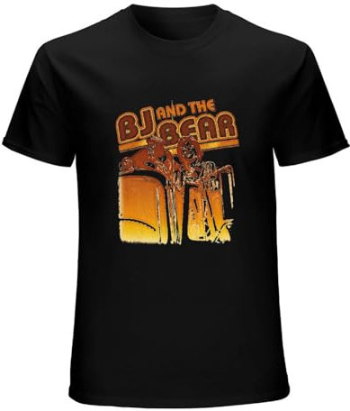 Bj & The Bear 1970'S Retro Television Show Wetv Short Sleeve T-Shirt Black XL