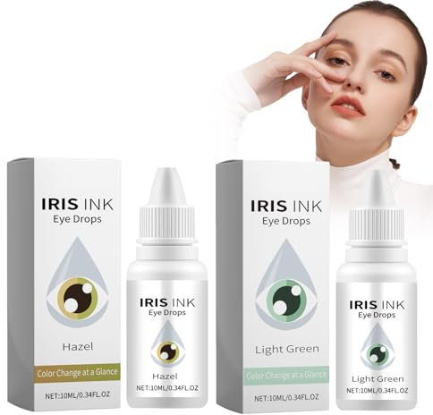 Augenfarbwechsel-Tropfen, Farbwechsel-Augentropfen Tropfen Zur Änderung Der Augenfarbe Tropfen Ändern Ihre Augenfarbe,Farbwechselnde Augentropfen Erhellen Und Erhellen Ihre Augenfarbe (C)