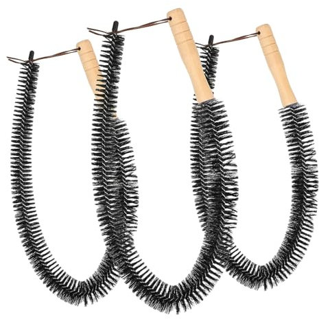 SKISUNO 3pièces Brosse De Radiateur Longue Et Flexible Set De Plumeaux Pour Nettoyage De Radiateurs Et Bouches Aération Élimine Poussière Et Peluches