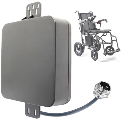 SSCYHT Rechargeable Battery 24V 10Ah 8Ah 10.4Ah 11.6Ah 14Ah 6Ah Lithium Battery 12Ah Electric Wheelchair Batteries for 100W - 350W Motor Kit with BMS and Hook Up,24V10Ah GX20 Male
