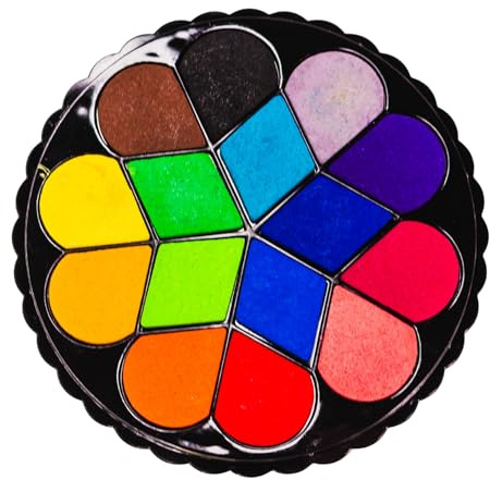 Artline Irodori Stamp Pad | Bouquet | 15 Colour Pigment Ink Pad for Stamping | Ideal for Journaling, Card Making & Crafts | Compact, Mess-Free & Fade-Resistant | Minimal Bleed | Genuine Artline Inkpad