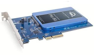 OWC Accelsior S PCIe Adapter for 2.5 SATA III SSD Drives and OWC 1.0TB Mercury Extreme Pro 6G SSD