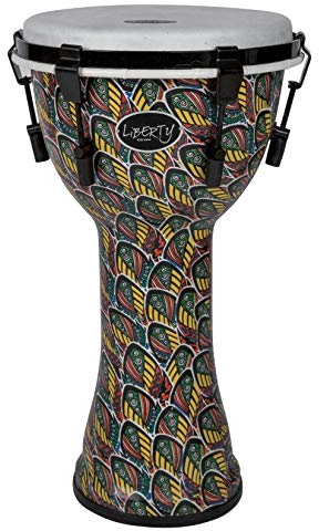 Gewa LS829120 Djembé Liberty Series Mechanically Tuned 10 Zoll Peacock