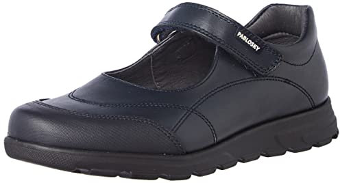 Pablosky Colegiales de Niña Piel con Cierre adherente