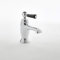Milano Elizabeth Traditional Mono Bathroom Basin Mixer Tap Lever Handle - Chrome Black