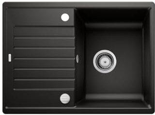 BLANCO 526008 Zia, Negro, 45 cm Unterschrank | kurze Abtropffläche