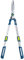 Hoberg Teleskop-Heckenschere | 4 Stufen einstellbar, 67-83 cm, Wellenschliff-Klingen, Karbonstahl | rutschfeste Griffflächen, Gelenkschonende Puffer