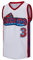 OTHERCRAZY Calvin Cambridge Herren Trikot #3 LA Knights Basketball Trikot S-XXXL, Weiss/opulenter Garten, Klein
