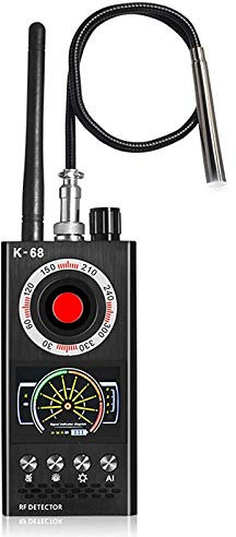 ISAKEN Signal Detector, Anti-Spy Wireless RF Detector Set, for Hidden Camera GSM GPS Listening Device GPS Radar Radio Scanner Wireless Signal Device Finder