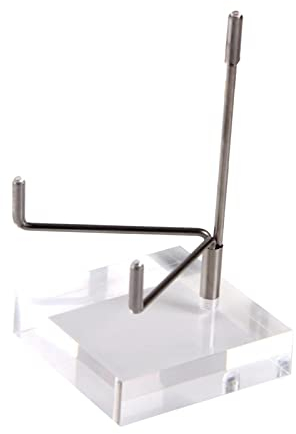 Klar Acryl Display Stand Halter Suport Platz Basis für Fossilien Mineralien Geode Korallen Stücke Schmuck, L