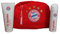 FC Bayern München 3tlg Pflegeset - Kulturbeutel mit Deodorant & Duschgel - FCB