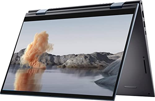Dell 2022 Inspiron 7415 - Portátil con visualización táctil 2 en 1, Full HD de 14 pulgadas, AMD Ryzen 5 5500U (6 núcleos), 8 GB de RAM, SSD PCIe de 512 GB, HDMI, WiFi-6, cámara web, lector FP, KB