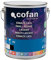 Cofan Esmalte Laca al Agua | Color Negro Satinado | Bote de 4 litros