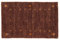RUG PRINCE Wollteppich Gabbeh Muti 60x90 Handgewebt Braun Einfarbig Handarbeit Zimmer