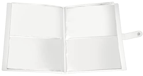GLOBALLAND 160 Stück Aufbewahrung für Stempel Prägeplatte und Stempel Transparenter Ordner Aufbewahrungsbeutel für Scrapbooking Fotoalbum Tagebuchordner 20x28cm2 Pro Suite Stanzbogen Organizer