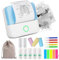 HUIJUTCHEN Mini Imprimante Portable, Thermique Imprimante Photo Mini Imprimante Photo Instantané sans Fil Imprimante Thermique Bluetooth pour Notes d'étude, mémo, Photos pour iOS & Android (Bleu)