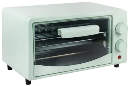 WENNEWU Mini Petit Four éLectrique Domestique 12l, Grille-Pain à Four éLectrique Multifonctionnel, Four éLectrique De Cuisson De GâTeau, DéCongéLation Fermentaire,Vert