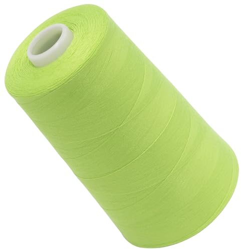 AERZETIX - C72741 - Nähgarnkonus 120 (40/2) 4000 m - aus polyester - konfektion, kurzwaren, garn, kordel, schnur, nähen, kleidung, faden - farbe grün - Apfel